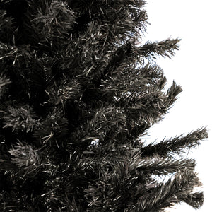 National Tree Company 4 Foot Full Unlit Artificial Christmas Holiday Tree, Black