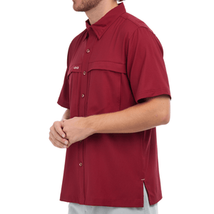 Oxblood Scout Shirt - TRAPSKI