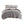 3 Pieces Full/Queen Cable Knit Chenille Comforter Set Gray