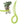 Brush Grubber HD Shrub Clump Tree Grabber Metal Chain System, Use w/ ATV & UTV