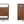 Solid Wood Chestnut Curve 2-Drawer Nightstand, 2 Open Slots