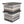 Homz 64 Qt Secure Latching Large Clear Plastic Storage Bin w/ Gray Lid (4 Pack)