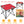 2Pcs Foldable Camping Table Portable Picnic Table Lightweight Travel Desk with 2 Cup Holders/Table Carrying Bag