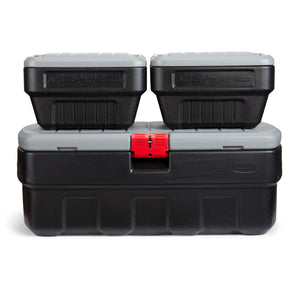 Rubbermaid 48 & 8 Gallons Action Packer Lockable Latch Storage Box Tote Bundle