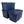 Rubbermaid Roughneck 31 Gallon Storage Box Tote, Dark Indigo Metallic (3 Pack) - TRAPSKI