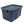 Rubbermaid Roughneck 31 Gallon Storage Box Tote, Dark Indigo Metallic (3 Pack) - TRAPSKI