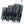 TACH V3.1 Connectable Hardside Luggage Set, 3 Piece Set, Gray