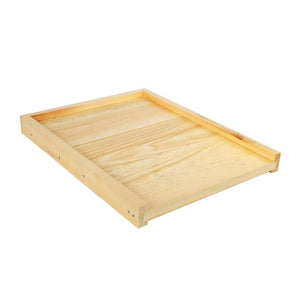 Little Giant Beekeeping Bee Hive Solid Pine and Plywood Bottom Board, Brown