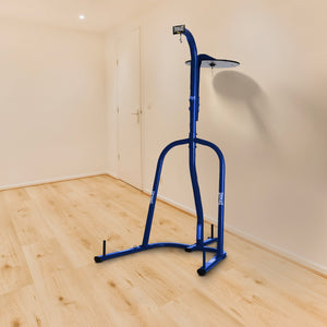 Everlast Dual Powder Coated Steel 100 Lb Punching and Speed Bag Stand, Black