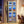 Bookcase With Doors And LED Lighting, 8 Adjustable Shelves Storage Cabinet
