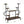 8 Tier Plant Stand With Round And Square Shelves For Living Room, Patio, Balcony & Garden - Brown / Black