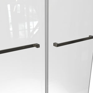 60"W x 75"H Double-Sliding Shower Door