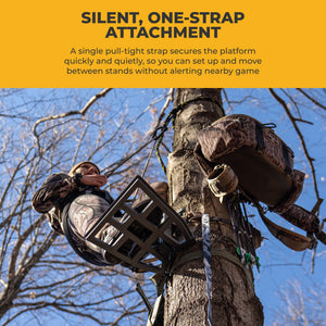 Hawk Hammock Apex Full Platform, Tree Digger Teeth, Silent Strap (HWK-HHFP)