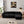 Luxury Couch with Ottoman in Soft Chenille