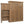 Queen Size Murphy Bed With Louvered Design And Multiple Storage Shelves - Wood