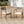 Braided Acacia Wood Outdoor Dining Chairs Set of 4 – Teak Look with Beige Rope & Cream Cushions