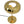 Bedside Nightstand Table Lamp - Gold