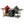 Outdoor Grill Cart For 2 Big Egg - Black / Silver