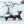 Outdoor Lounge Chair with Wood Texture and Adjustable Backrest