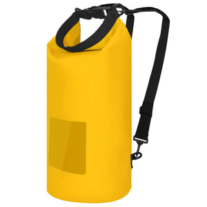 Floating Waterproof Dry Bag Floating Dry Sacks with Observable Window 10L Roll Top Lightweight Dry Storage Bag for Kayaking Rafting Boating Swimming C