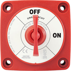 Blue Sea 6005 m-Series (Mini) Battery Switch Single Circuit ON/OFF