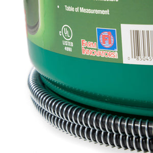Farm Innovators Model HB-60 Oversized 2 Gallon Plastic Heated Bucket, 60 Watt - TRAPSKI