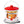 Farm Innovators HB-60P Heated 2 Gallon Poultry Water Bucket Drinker, White/Red
