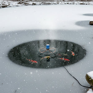 Farm Innovators P-429 Submergible 1500 Watt All Pond De-Icer Heater with Cage