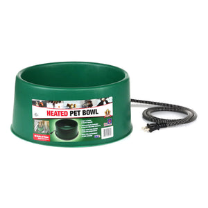 Farm Innovators P-60 1.5 Gallon Electric Heated Pet Water Bowl, 60 Watt, 2 Pack