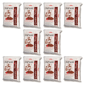 Michigan Peat Garden Magic Organic Planting Potting Soil, 40 Pound Bag (10 Pack)