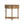 Half Moon Console Table For Living Room - Walnut