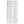 Homz Plastic 6 Clear Drawer Medium Home Storage Container Tower, White Frame