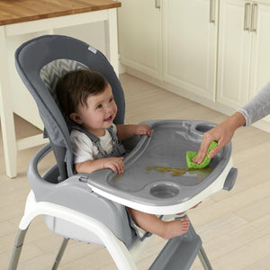 Ingenuity Trio Elite 3 in 1 Full Size Baby Toddler High Chair Booster, Braden