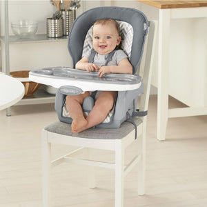 Ingenuity Trio Elite 3 in 1 Full Size Baby Toddler High Chair Booster, Braden
