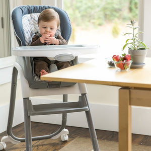 Ingenuity Trio Elite 3 in 1 Full Size Baby Toddler High Chair Booster, Braden