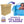 Marshmallow Furniture Kids 2-in-1 Flip Open Foam Compressed Sofa Bed, Moana