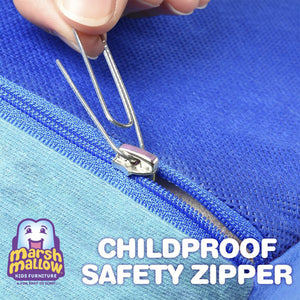 Marshmallow Furniture Kids 2-in-1 Flip Open Foam Compressed Sofa Bed, Moana