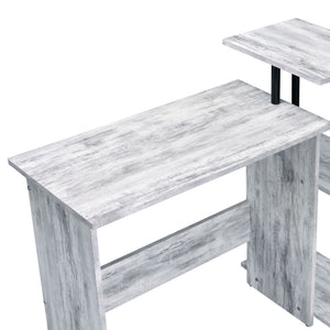 Levi Antique L-Shaped Writing Desk