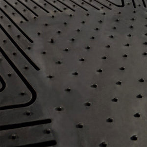 Fanmats 27x17in Vinyl Front Car Floor Mat 2 Piece Set, NFL New Orleans Saints