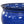 Southern Patio Wisteria 12 Inch Diameter Ceramic Planter Pot with Saucer, Blue
