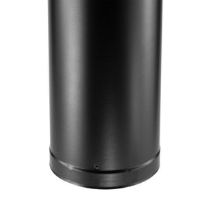 DuraVent DVL 6DVL-24 6 Inch Galvanized Steel Double Wall Stove Pipe, Black