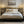 Queen Size Platform Bed Frame With Live Edge Headboard, Built In Nightstands - Dark Brown