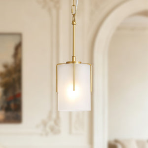 Adjustable Cylindrical Pendant Light