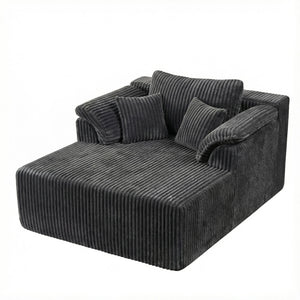 Chaise Lounge Chair, Deep Seat Sleeper Couch For Living Room