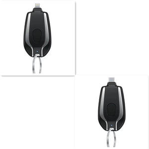 Keyring Wireless Charging Bank 1500mAh Portable Power