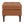 Upholstered PU Leather Ottoman, Solid Wooden Legs