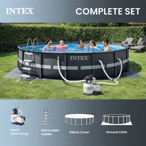 Intex Ultra XTR 16ft x 48in Round Above Ground Pool Set w/ Pump & Robot Vacuum