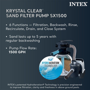 Intex Ultra XTR 16ft x 48in Round Above Ground Pool Set w/ Pump & Robot Vacuum