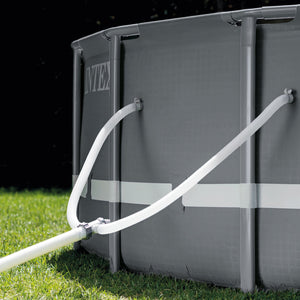 Intex Ultra XTR 18' x 52" Above Ground Outdoor Pool Set with Pump & Robot Vacuum