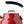 Haden Dorset 1.7 Liter Cordless Electric Kettle and 4 Slice Bread Toaster, Red